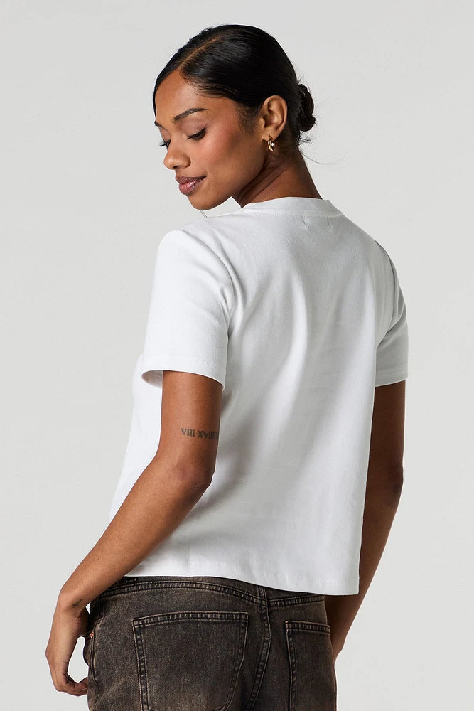 T-shirt ras du cou décontract