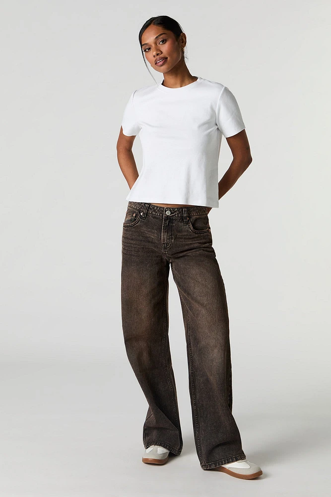 T-shirt ras du cou décontract