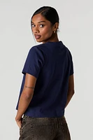 T-shirt ras du cou décontracté