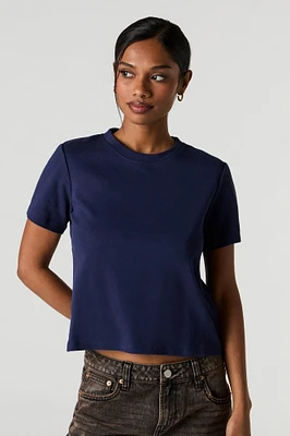 T-shirt ras du cou décontracté