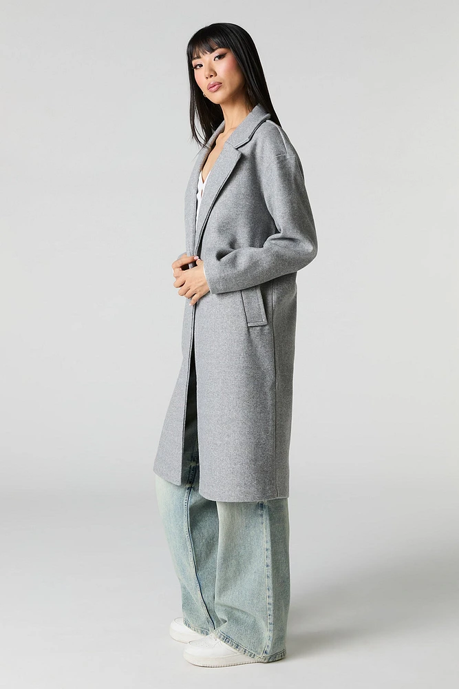 Midi Single Button Coat