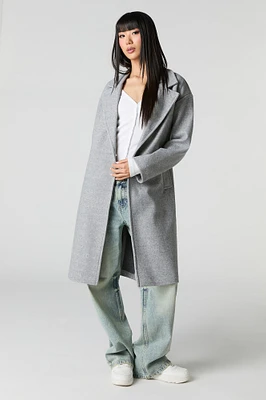 Midi Single Button Coat