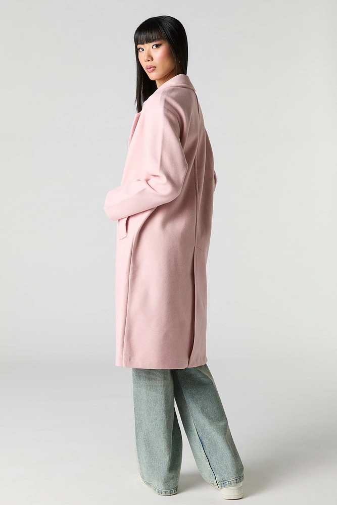 Midi Single Button Coat