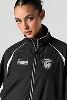 Blouson d'entraîneur avec empiècement Sports