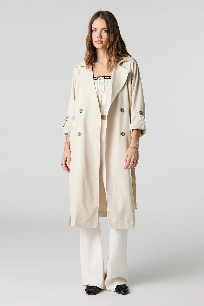 Double Breasted Trench Coat