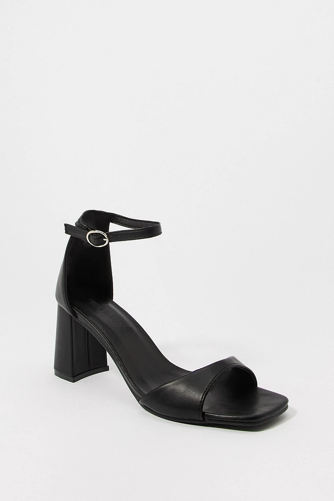 Open Toe Ankle Band Heel