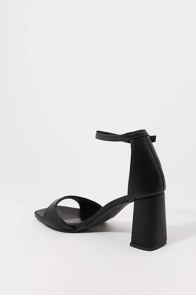 Open Toe Ankle Band Heel