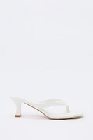 Thong Strap Kitten Heel