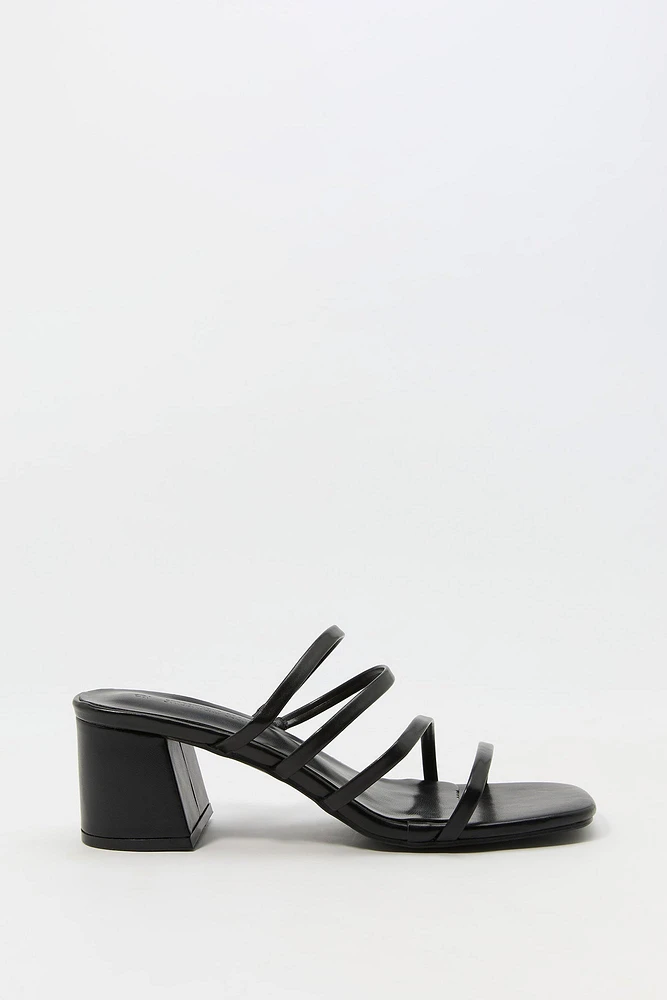 Strappy Block Heel Sandal