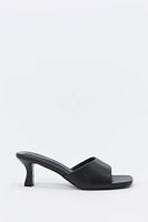 Square Toe Mule Sandal