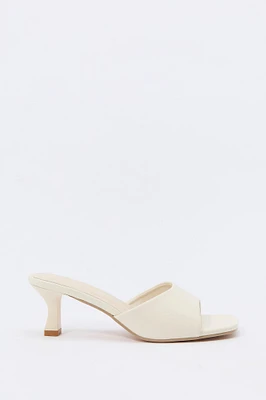 Square Toe Mule Sandal
