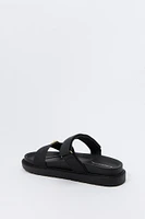 Sandales à imprimé Status avec boucles
