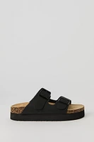 Platform Double Buckle Sandal