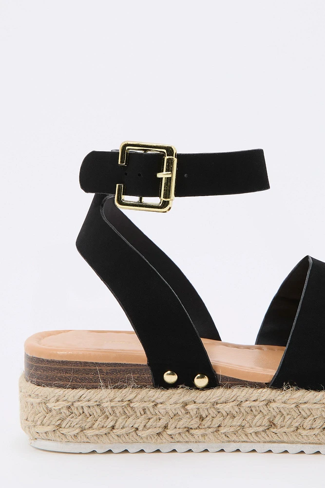 Ankle Strap Espadrille Sandal