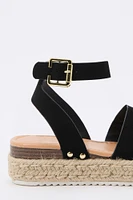 Ankle Strap Espadrille Sandal