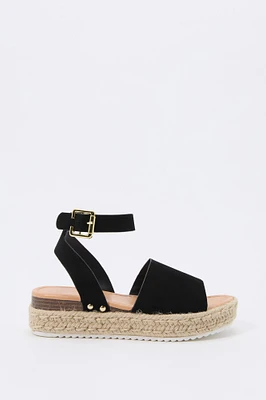 Ankle Strap Espadrille Sandal