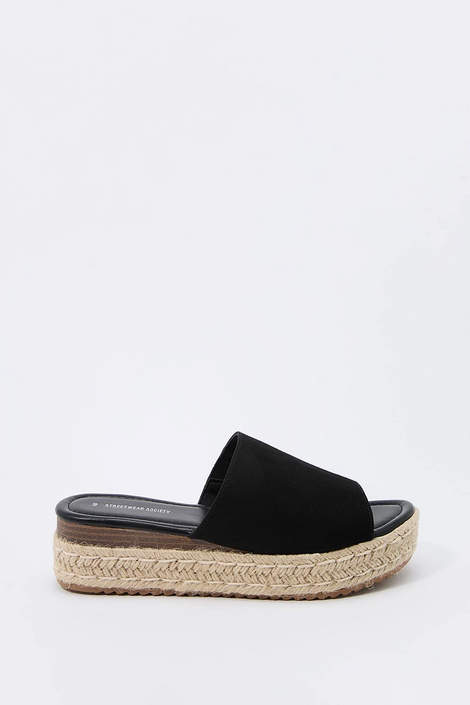 Platform Rope Sandal