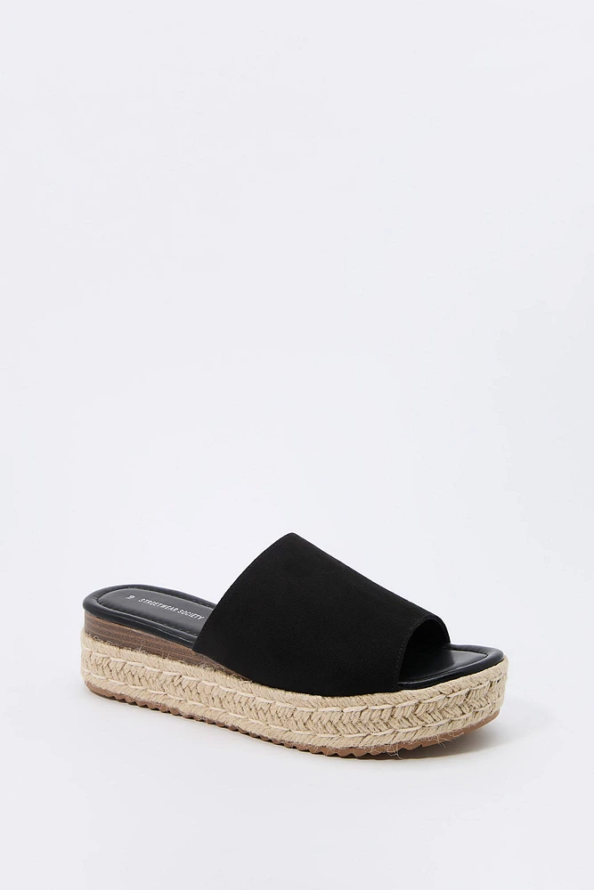 Platform Rope Sandal