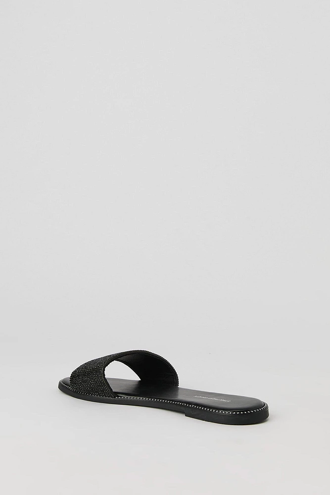 Rhinestone Slide Sandal