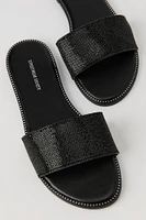 Rhinestone Slide Sandal