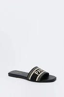 City Knit Band Sandal