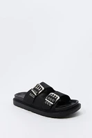 Grommet Buckle Sandal