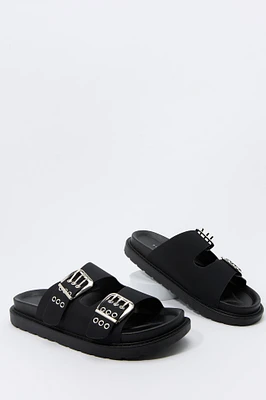 Grommet Buckle Sandal