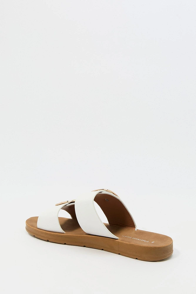 Double Buckle Sandal