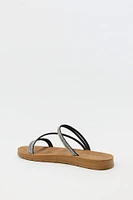 Sandales avec brides et pierres du Rhin
