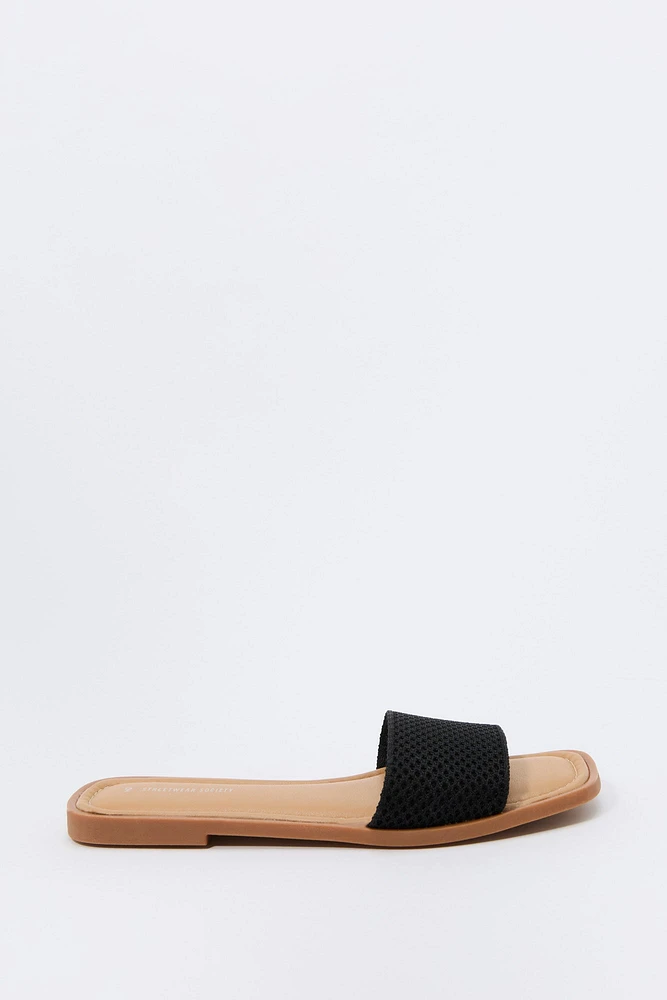 Knit Band Sandal