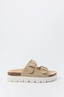 Buckled Platform Cork Sandal
