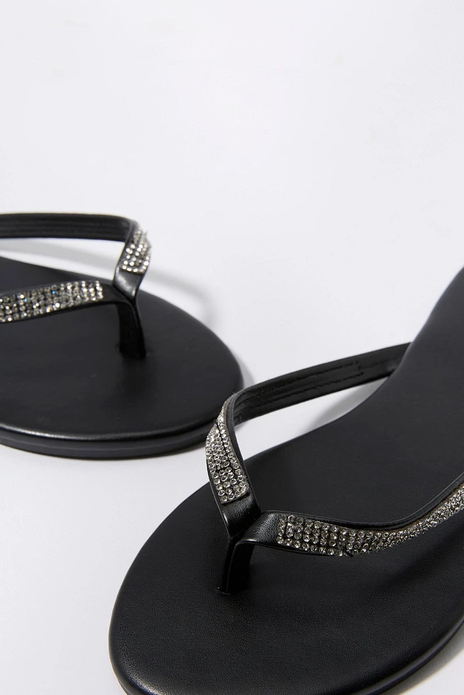 Rhinestone Flip Flop