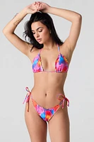 Bas de bikini brésilien à volants