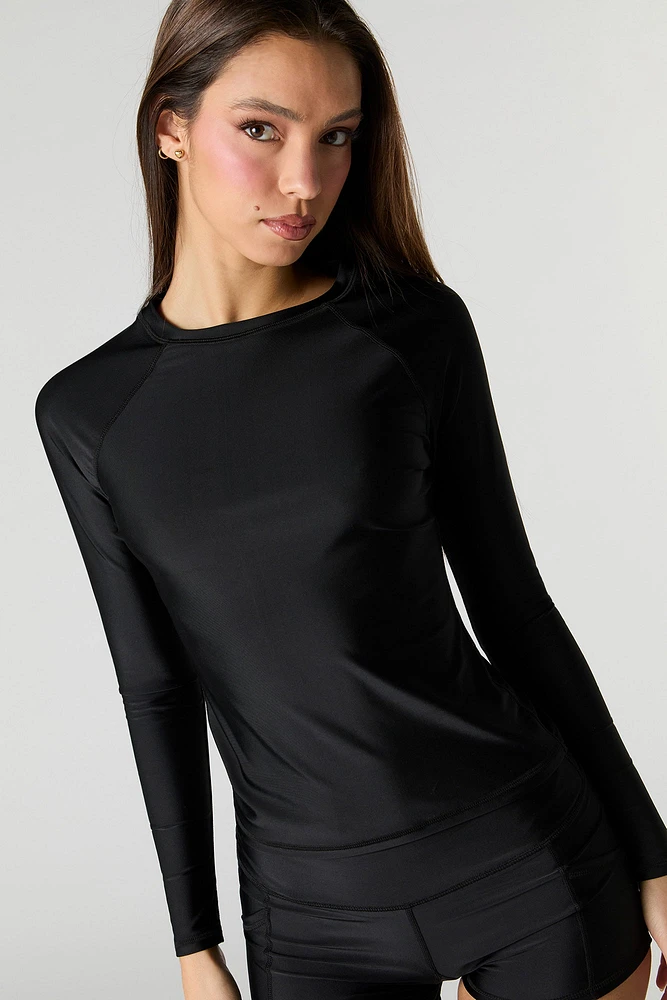 Long Sleeve Rashguard Swim Top