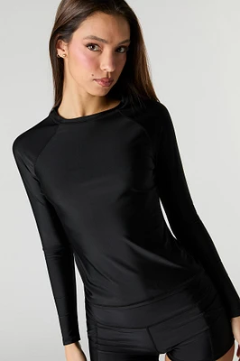 Long Sleeve Rashguard Swim Top