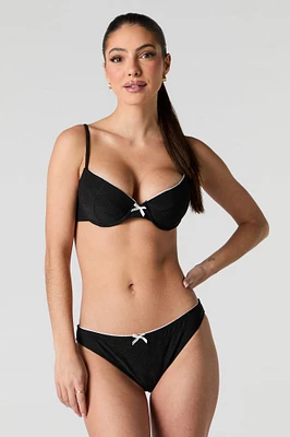 Culotte de bikini avec boucle