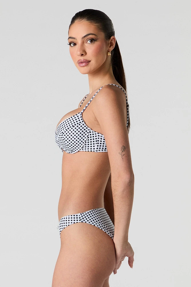 Haut de bikini avec boucle et armature