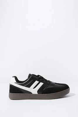 Lace Up Colourblock Sneaker