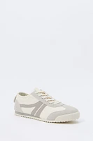 Espadrilles rétro à blocs de couleurs