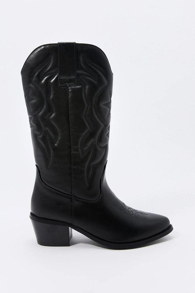 Bottes de cowboy western