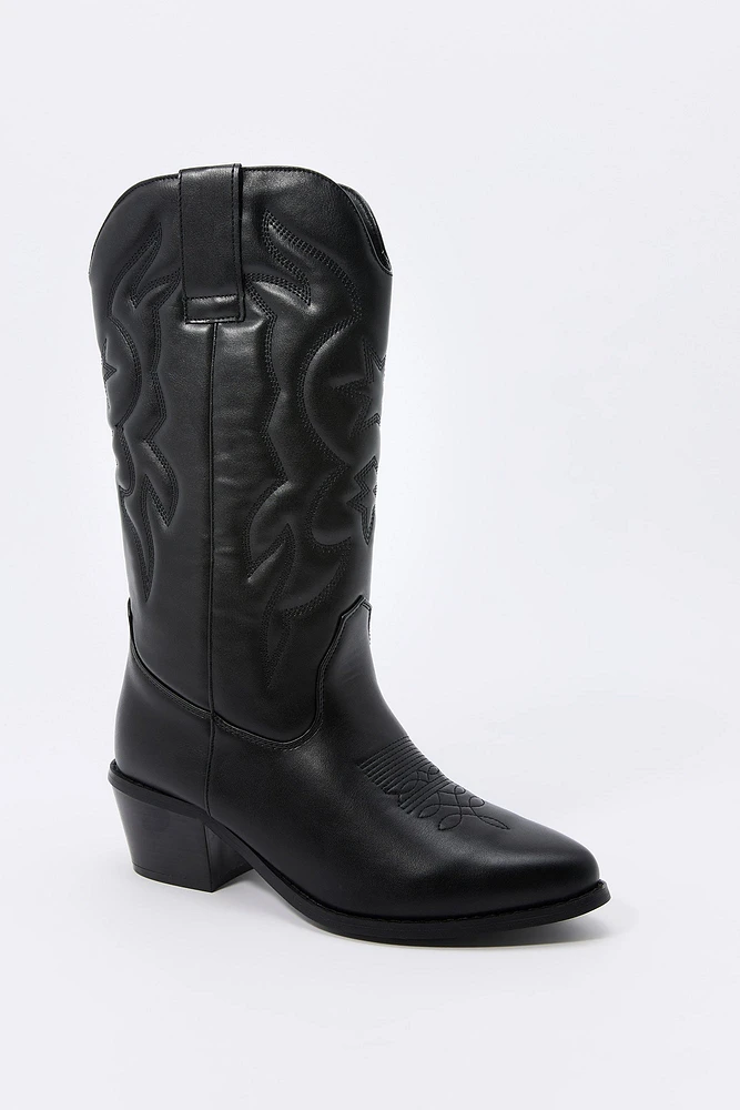 Bottes de cowboy western