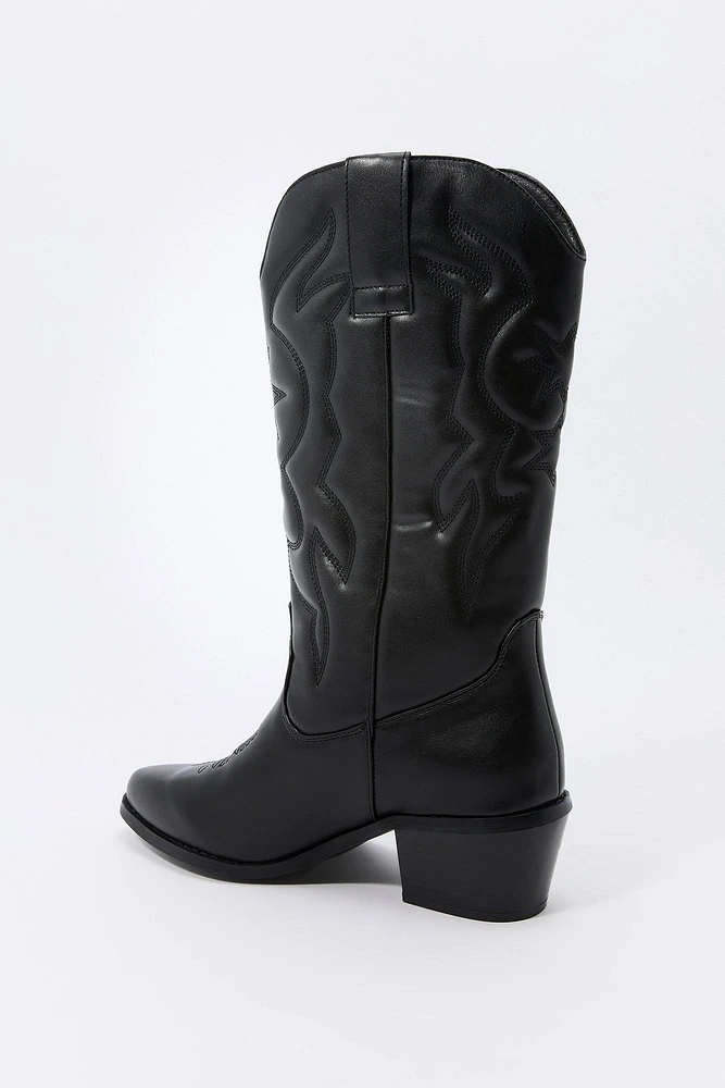 Bottes de cowboy western