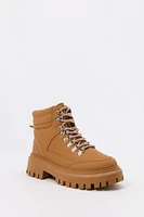 D-Ring Lace Up Hiking Boot