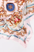 Regal Chain Link Print Satin Multiway Scarf
