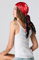 Coca Cola Paisley Print Multiway Scarf