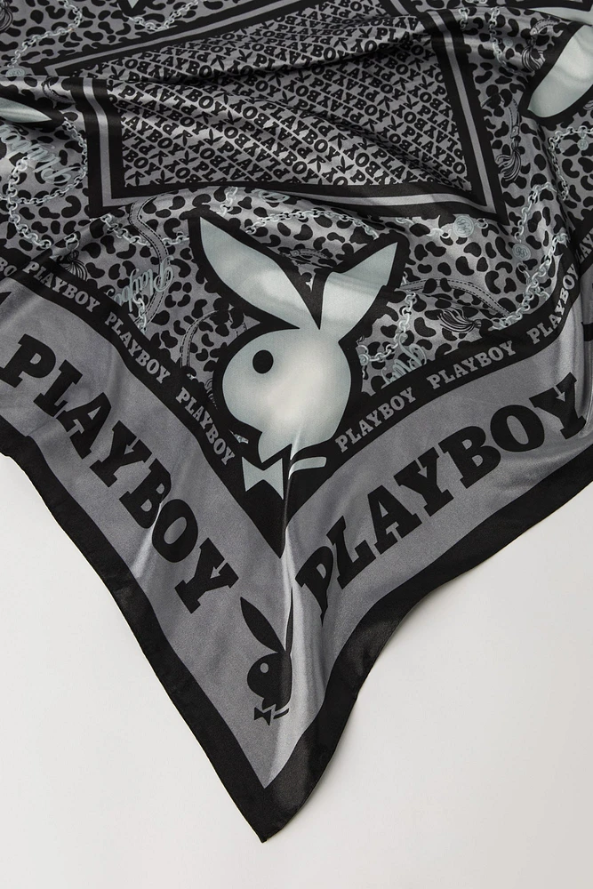 Playboy Paisley Print Multiway Scarf