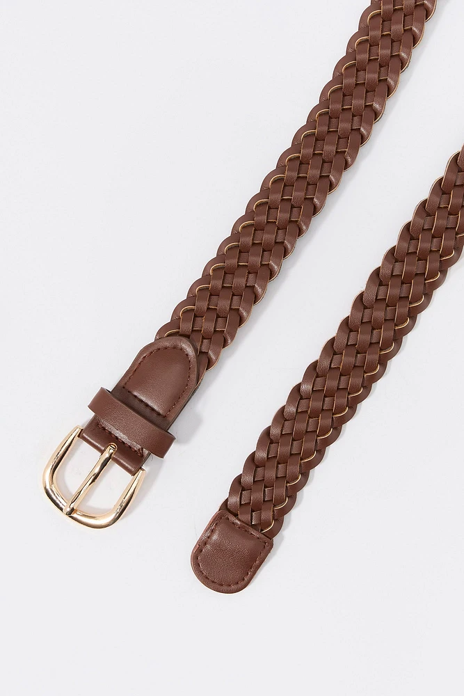 Ceinture tressée