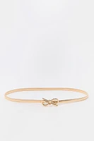 Metal Bow Waist Belt