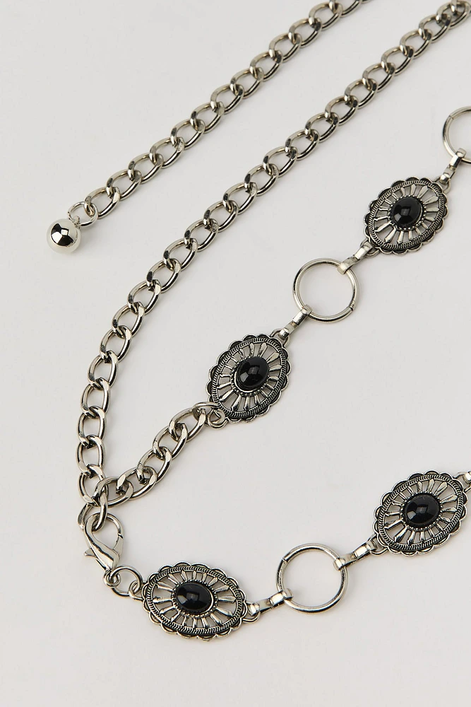 Medallion Chain Belt