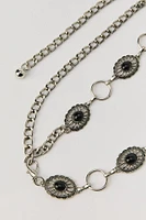 Medallion Chain Belt